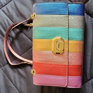 Aldo Rainbow Metallic Bag
